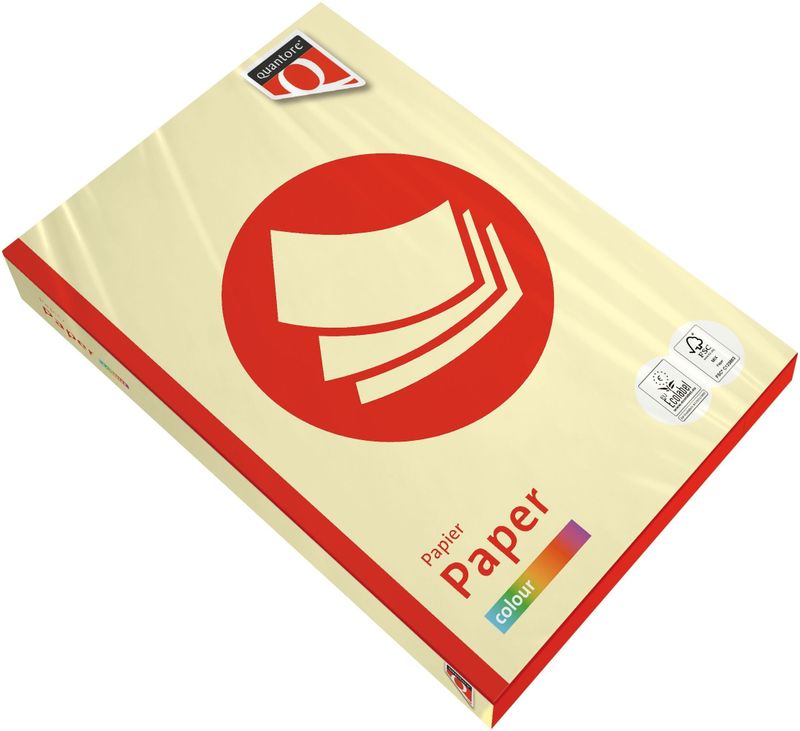 Fastprint - Gekleurd Papier - Kanariegeel - A3 - 120 gram