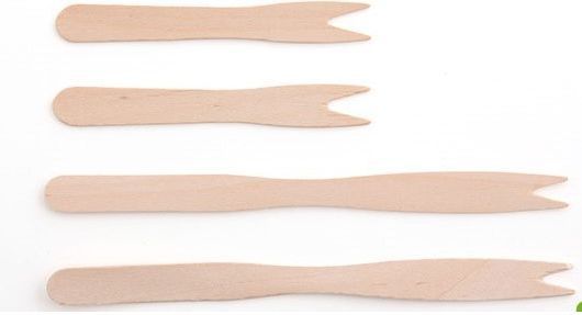 Frietvorkje hout 80mm 2000 stuks