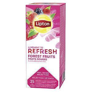 Thee lipton refresh forest fruits 25x1.5gr | Pak a 25 stuk