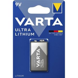 Batterij varta 9v lithium professional | 10 stuks