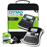 Labelprinter Dymo LabelManager 210D+ draagbaar qwerty 12mm zwart in koffer