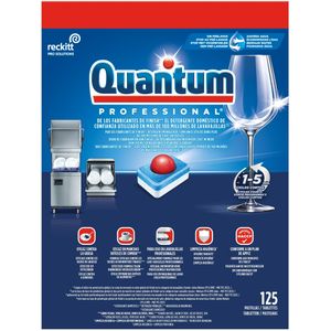 Vaatwastabletten quantum pro all-in-one 125 stuks