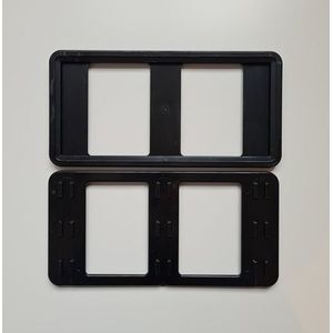 Prijskaartraam 210x99mm zwart  X