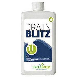 Ontstopper greenspeed drain blitz 1 liter | Fles a 1 liter | 8 stuks