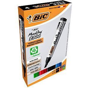 Viltstift bic 2300 ecolutions schuin m ass | Doos a 4 stuk