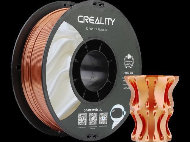 Creality - Cr-PLA Silk - Filament - Zijdeachtig Glanzend - 1.75 Mm - 1kg