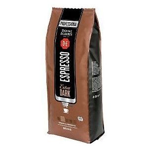 Koffie douwe egberts espresso bonen extra dark | Pak a 1000 gram | 6 stuks