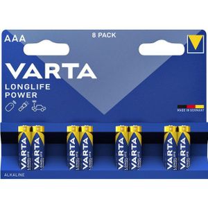 Batterij varta aaa longlife power | 20 stuks