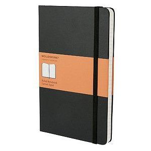 Notitieboek moleskine large 130x210mm ln hc zwart | 1 stuk