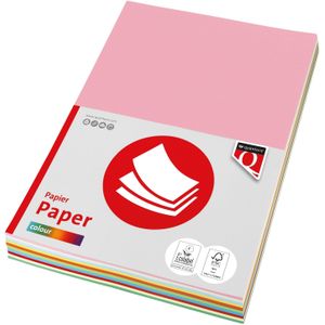 Kopieerpapier Quantore Colour A4 120gr 10 kleuren x 10 vel 100 vel | 10 stuks