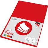 Kopieerpapier Quantore Colour A4 160gr felrood 50 vel | 10 stuks