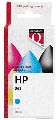 Inktcartridge Quantore alternatief tbv HP C8771EE 363 blauw | 35 stuks