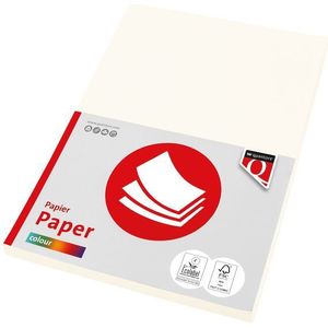 Kopieerpapier Quantore Colour A4 120gr roomwit 100 vel | 10 stuks