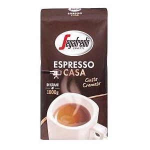 Koffie segafredo casa bonen 1000gr | Zak a 1000 gram | 8 stuks