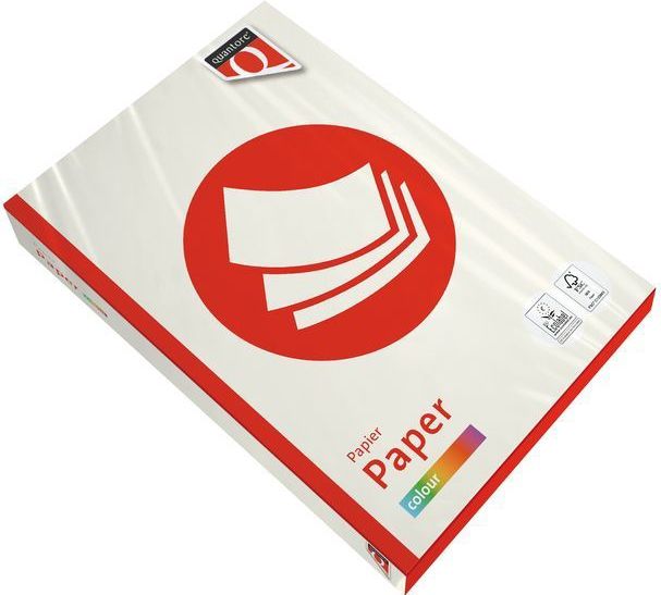 Quantore - Colour - Kopieerpapier - Roomwit - A4 - 160gr - 250 vel