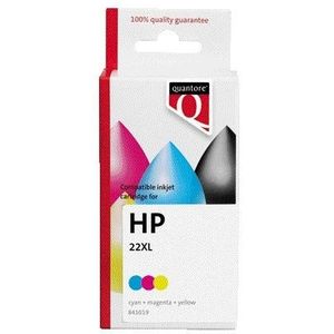 Inktcartridge quantore hp 22xl c9352ce kleur | 35 stuks