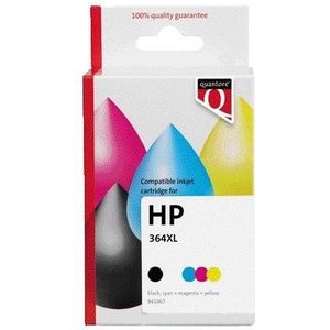 Inktcartridge Quantore alternatief tbv HP N9J74AE 364XL zwart + 3 kleuren | 12 stuks