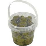 PP cups met sluitzegel, deksel en hengsels 1180ml transparant 170 st..