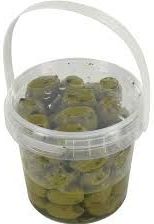 PP cups met sluitzegel, deksel en hengsels 1180ml transparant 170 st..