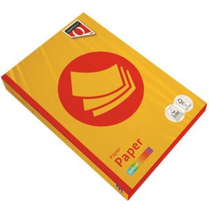 Kopieerpapier Quantore Colour A4 120gr diepgeel 250 vel