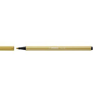 Viltstift stabilo pen 68/66 m khaki | 1 stuk