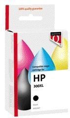 Inktcartridge Quantore alternatief tbv HP CC641EE 300XL zwart | 35 stuks