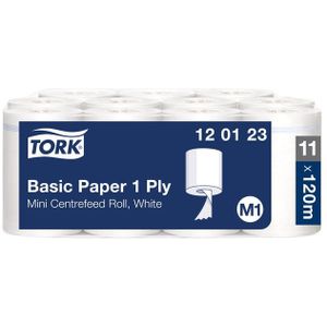 Poetspapier tork m1 universal 1laags 120m wit | 32 stuks