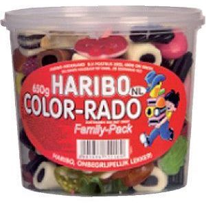 Snoep haribo color-rado 650 gram | Pot a 650 gram