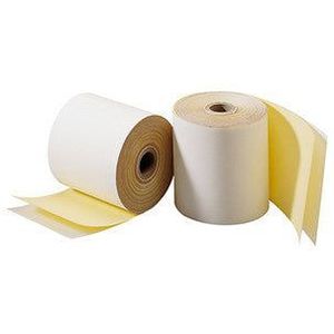 Duplo-printerrol 76x70x12 wit/geel