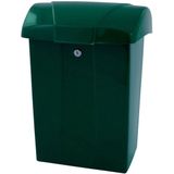 Brievenbus Vepa Bins met klep kunststof groen