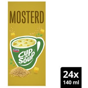 Cup-a-soup unox mosterd 24x140ml | 4 stuks
