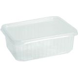 Bakje RH magnetron vitabox 1000cc transparant 50 stuks excl. deksel