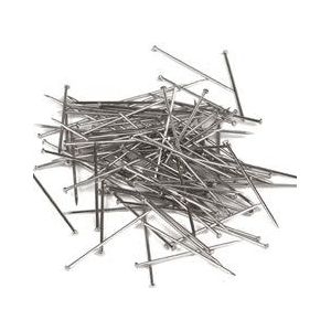 Etalage spelden 500gram 50mm 115/50 nikkel