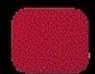 Muismat Quantore 230x190x6mm rood | 120 stuks