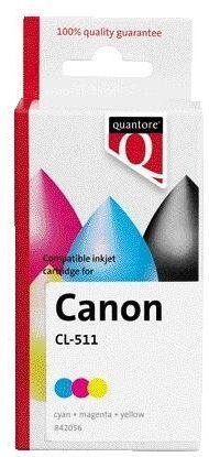 Inktcartridge Quantore alternatief tbv Canon CL-511 kleur | 35 stuks