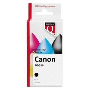 Inktcartridge Quantore alternatief tbv Canon PG-510 zwart + chip | 35 stuks
