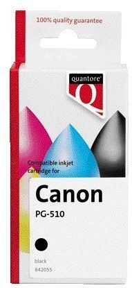 Inktcartridge Quantore alternatief tbv Canon PG-510 zwart + chip | 35 stuks
