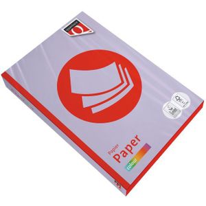 Kopieerpapier Quantore Colour A4 120gr lila 250 vel | 5 stuks