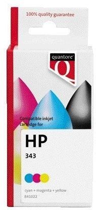Inktcartridge Quantore alternatief tbv HP C8766EE 343 kleur | 35 stuks