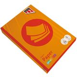 Kopieerpapier Quantore Colour A4 160gr oranje 250 vel