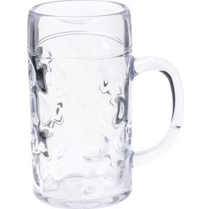 Depa® Glas | bierpul | reusable | onbreekbaar | sAN | 500ml | 150mm | transparant | 6 stuks