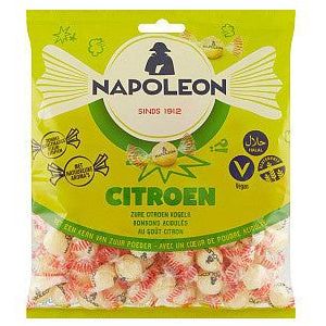 Snoep napoleon citroen zak 1kg | Zak a 1000 gram | 5 stuks