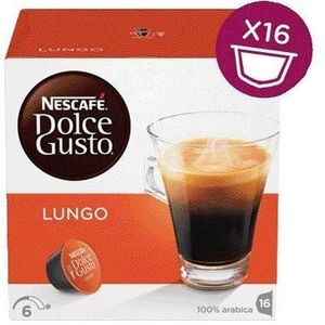Koffiecups Dolce Gusto lungo 16 stuks