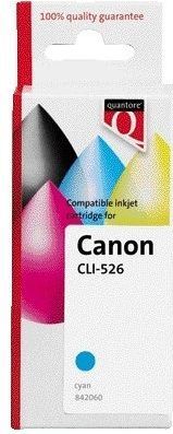 Inktcartridge Quantore alternatief tbv Canon CLI-526 blauw | 35 stuks
