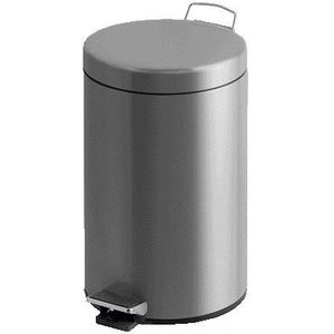 V-Part - Pedalemmer - Mat RVS - 12 Liter