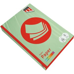Kopieerpapier Quantore Colour A4 80gr appelgroen 500 vel | 5 stuks