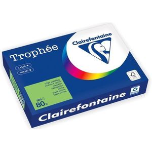 Kopieerpapier Trophée A4 80gr grasgroen 500 vel | 5 stuks