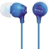 Oortelefoon Sony EX15LP basic blauw | 6 stuks