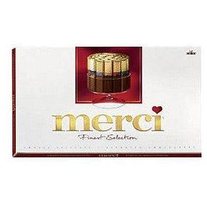 Chocolade merci finest selection 400gr | 1 doos | 8 stuks