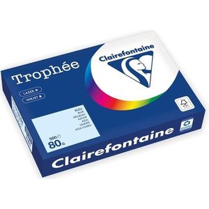 Kopieerpapier Trophée A4 80gr azuurblauw 500 vel | 5 stuks